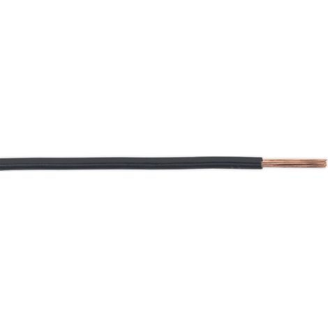 Sealey Automotive Cable Thin Wall Single 2mm� 28/0.30mm 50m Black AC2830BK