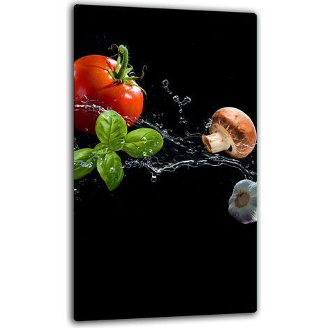PLAQUE DE PROTECTION EN VERRE POUR INDUCTION 30x52 LÉGUMES (1/5)