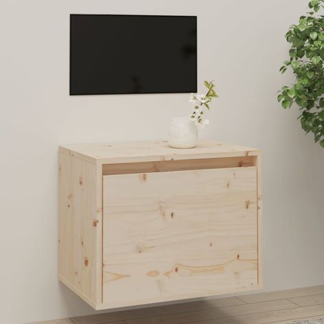 vidaXL Pensile 45x30x35 cm in Legno Massello di Pino (1/5)