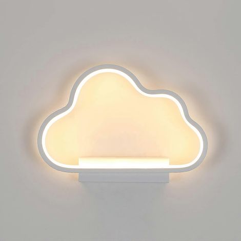 LED-wandlamp, witte moderne LED-wandlamp 20W, eenvoudig design aluminium wandarmatuur voor hal, slaapkamer, niet dimbaar (warm wit) (1/5)