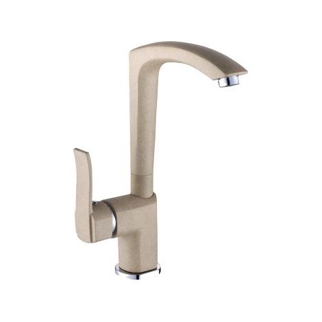 MÉLANGEUR DE CUISINE BEIGE VEGA POUR ÉVIER Q (1/4)