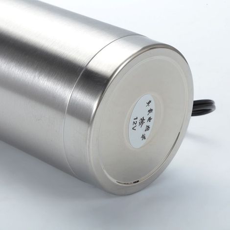 1 Bouilloire électrique de voiture, chauffe-eau 12V/24V, acier inoxydable, 750 ml, maintien au chaud, pour voyage et véhicule (1/5)