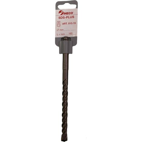 PUNTA TRAPANO MURO ATTACCO SDS-PLUS Ø5,6,8,10,12,15x160mm INECO, " Ø8x160mm "