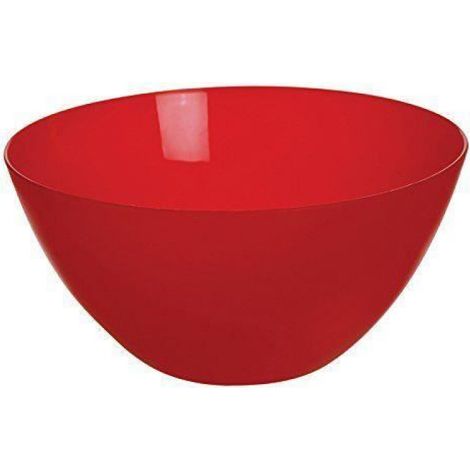 Saladier - 24 cm - Rouge - Pour Salade - 1 Pièce