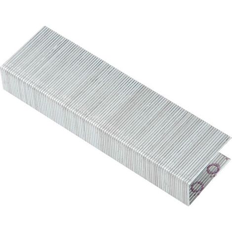 Agrafes robustes de gros calibre, 1000 pièces, 23/23, fort pouvoir de pénétration pour reliure de livres en papier avec rouille en (1/4)
