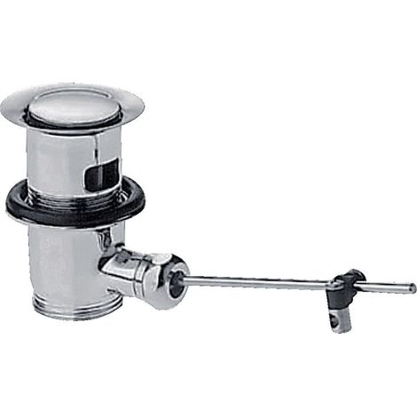 hansgrohe AXOR Ablaufgarnitur, mit Zugstange und Überlauf, (1/3)