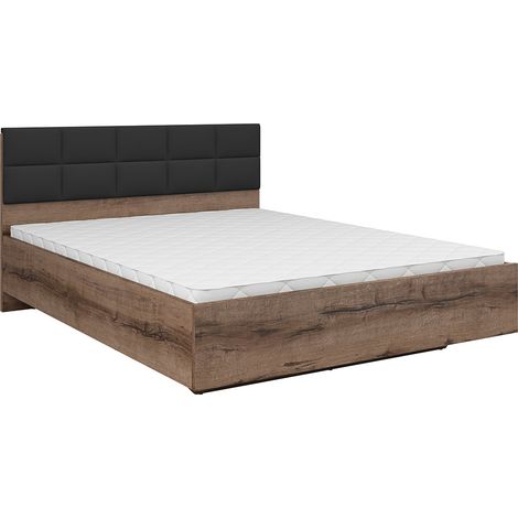 Cama 160x200 somier incluido Romane Madera (1/4)