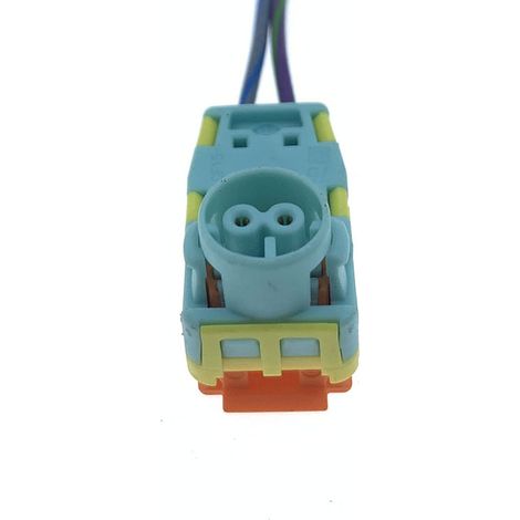 Compatible with Hyundai, Kia, Chevrolet and Buick steering wheels: 93490-3Q120 return spring connector (single plug).
