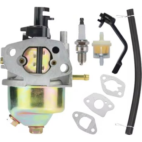 Kit de carburador para generador Honda GX160 GX200 de 5.5 HP y 6.5 HP 168F de 2 kW a 3 kW (1/4)