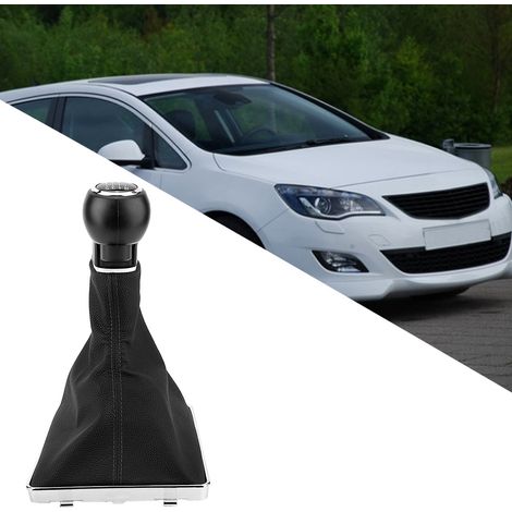 6-Gang-Schalthebel mit Ledermanschette für Opel Astra III H 1.6 (2004–2010), Hebelverkleidung, Schutzhülle, Interieurzubehör, Manschettensatz (1/5)