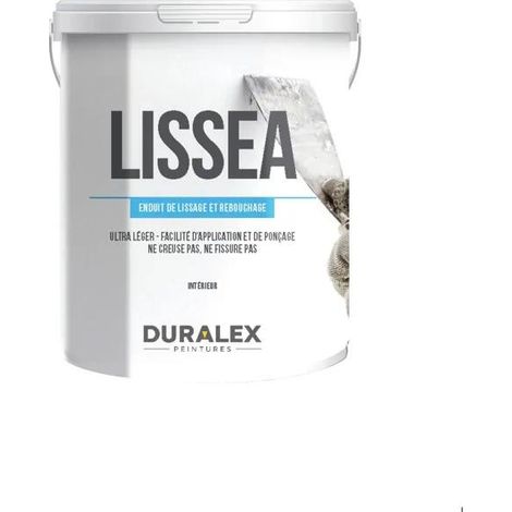 Stucco acrilico duralex bianco 3.988 chilogrammi liscio