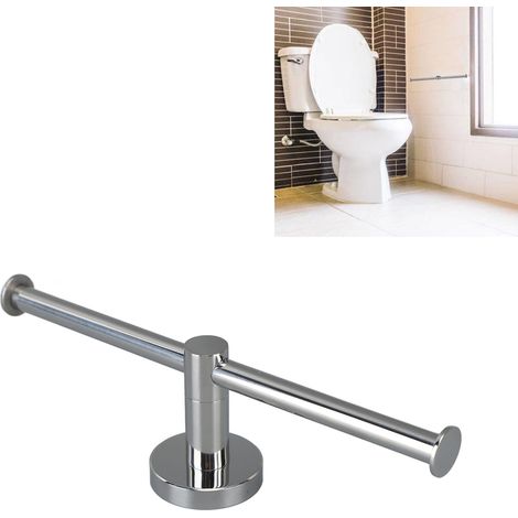 Porte Papier Hygiénique Inox 304 Mural Salle Bain L (1/5)