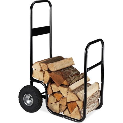 Holzwagen mit radern