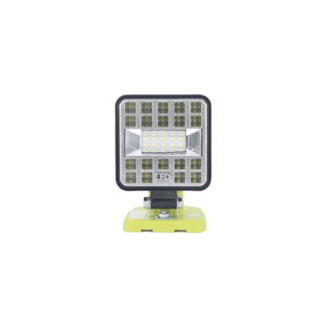 Lampe de travail LED, projecteur 1800 lm, pour Ryobi P189 P190 PBP002 PBP003 RB18L50 BPL1820, batterie lithium 18 V 14,4 V (1/5)