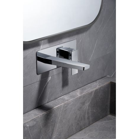 Imex - Grifo Monomando Lavabo Empotrado Cromado Serie Pisa (1/3)