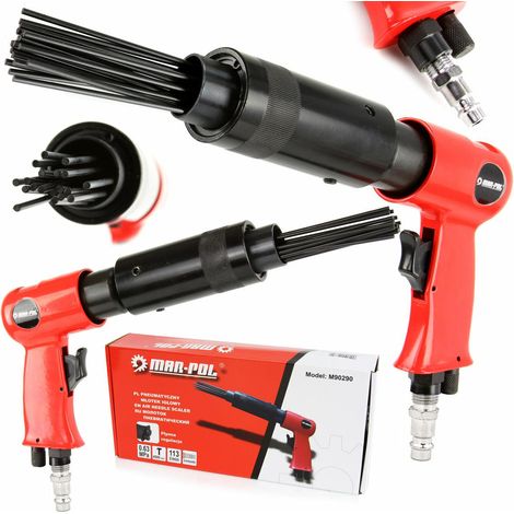 Mar-pol pneumatischer Hammer m90290 19 Nadeln 4500 Schläge