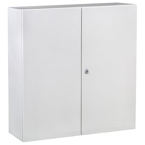 Armoire électrique En Métal étanche Ip55 - 1000x1000x400 - 2 Portes - Plaque Fournie - Argenta Ide