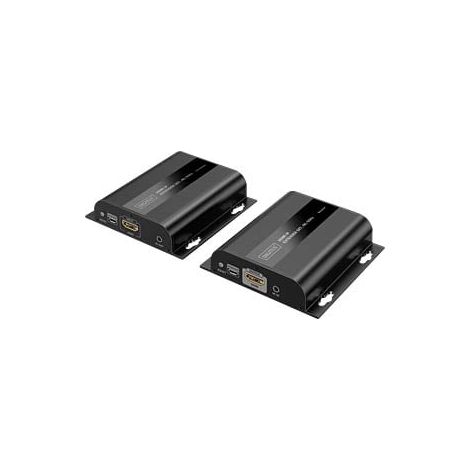 Digitus DS-55351 HDMI ™, Ingresso HDMI ®, USB, USB-A, USB 1.1, RJ45, Micro USB Kit extender HDMI su cavo di rete RJ45 2