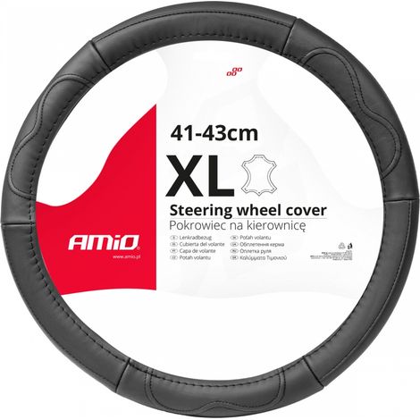 Coprivolante in pelle XL 41-43cm SWC-49-XL amio-03553 (1/4)