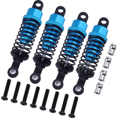 Ammortizzatore di ricambio in alluminio A949-55 per auto RC 1/18 WLtoys A959 A969 A979 K929 (confezione da 4) (1/5)