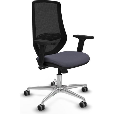 Piqueras y Crespo Silla de Oficina Mardos Gris Oscuro