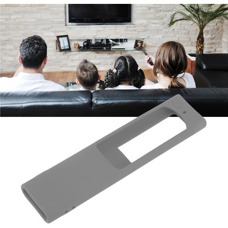 Étui de protection pour télécommande à chargement solaire Samsung BN59, étui de rangement en silicone souple, gris (1/5)