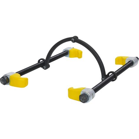 KS TOOLS Tensor de muelles con horquilla de seguridad ganchos recubiertos de plástico 300 mm - 670.0051 (1/4)