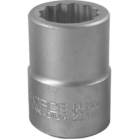 VASO 3/4" 22mm 12 puntas Cr-V (1/2)