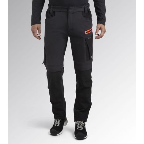 Pantaloni da lavoro elasticizzati Diadora Pant Hybrid Performance-Nero-L (1/5)