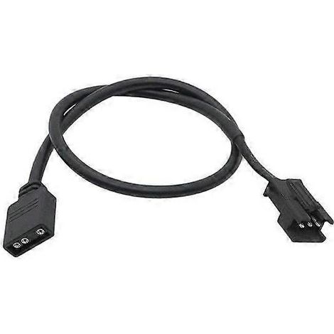 Adaptateur Corsair RGB pour ventilateurs, 30 cm, 12 V, 4 broches vers SM4P (compatible RGB adressable). (1/5)