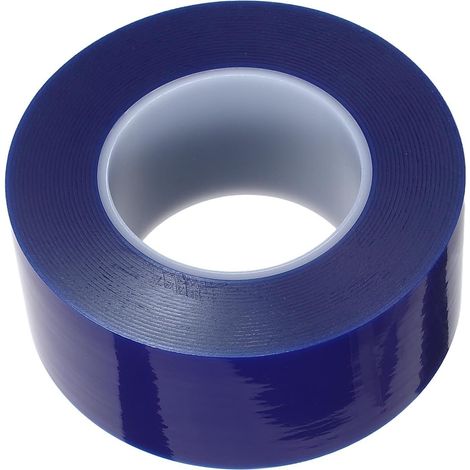 Ruban de Protection Bleu Facile à Appliquer en PE pour Jantes et pneus, Film de Masquage Automobile Anti-Rayures, pour Detailing et Ateliers de Réparation Auto (1/5)