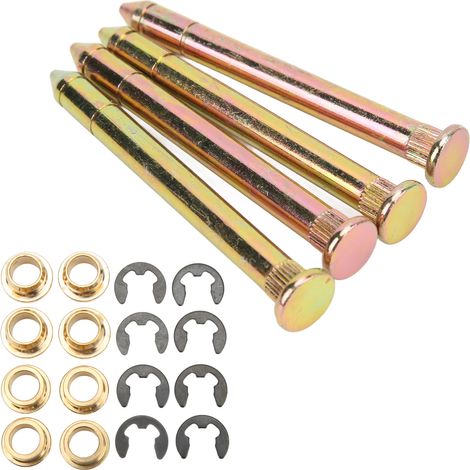 20-teiliges Set für Ford Bronco F250, verzinkte Stahl-Türscharnierbuchsen und -bolzen, Autoersatzteile.