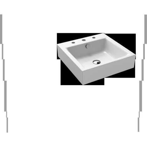 Kaldewei PURO lavabo mural 3163 460x460x460x120 mm, 901306033001, (1/3)