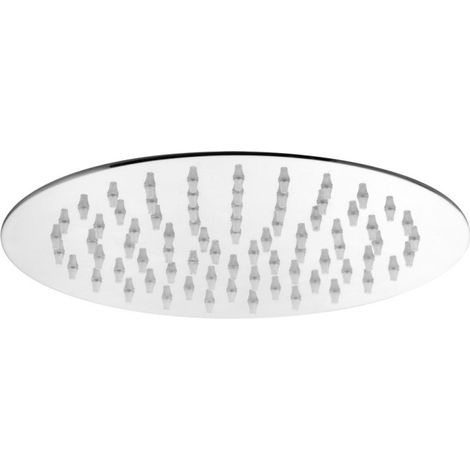 Pomme de douche Ø250 mm métal slim chromée - THEWA SF073ACR