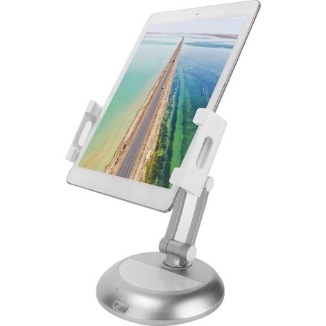Support de téléphone portable pliable 360° pour table de bureau, support tablette PC mobile (1/5)