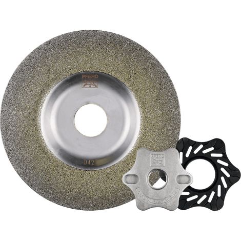 PFERD TOOLS CC-GRIND SOLID DIAMOND 100x16,0mm D852 (sehr grob) zum Bearbeiten harter Werkstoffe