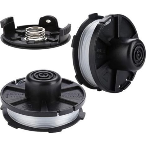 Pair Bobine Fil pour Makita Akku Coupe Bordure DUR181 DUR141 DUR180Z DUR181Z 196146-9 195858-1 (2 Pieces) (1/5)
