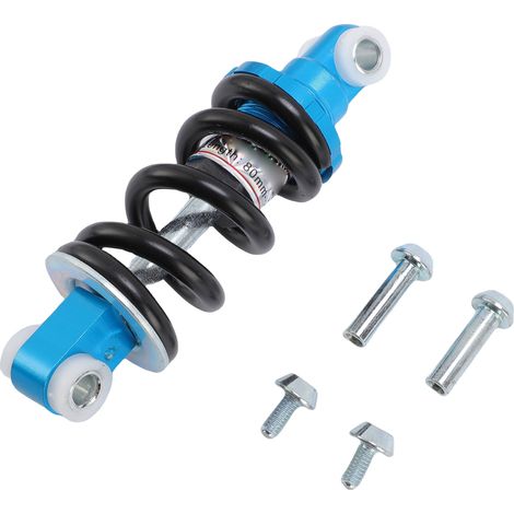 Amortisseur arrière pour scooter, entraxe de 125 mm (4,92 pouces), en alliage d'aluminium et acier, haute performance, bleu. (1/5)