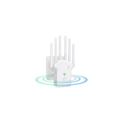 Répéteur WiFi Puissant 1200Mbps - Amplificateur 5GHz & 2.4GHz, Compatible avec Toutes Box Internet (1/5)
