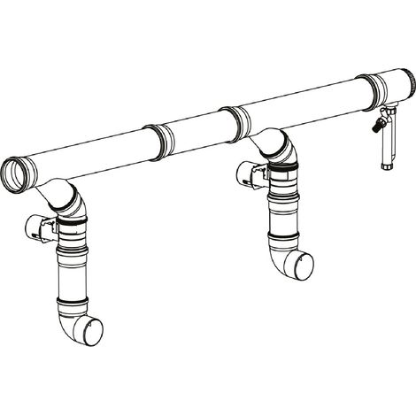 Set Abgaskaskade DN200 / DN200  - 7736606763 von Buderus