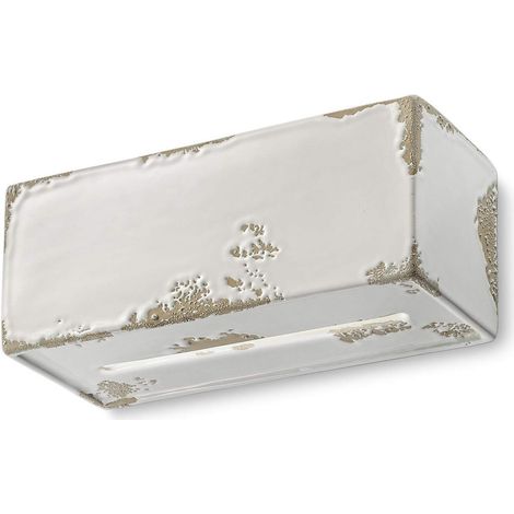VAGUE VINTAGE C1418/27, Applique, Ferroluce - Colore: Bianco Opaco (1/2)