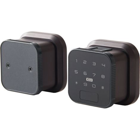 Serrure intelligente Wi-Fi Tuya électronique rechargeable USB avec 5 méthodes déverrouillage (empreinte digitale, mot de passe, application mobile, carte, clé) pour porte de 35-50mm d'épaisseur en zin (1/5)