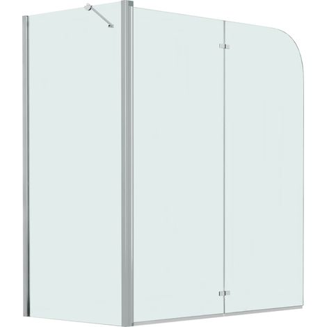 INLIFE Cabine de douche pivotante-pliante ESG 120x68x130 cm (1/5)