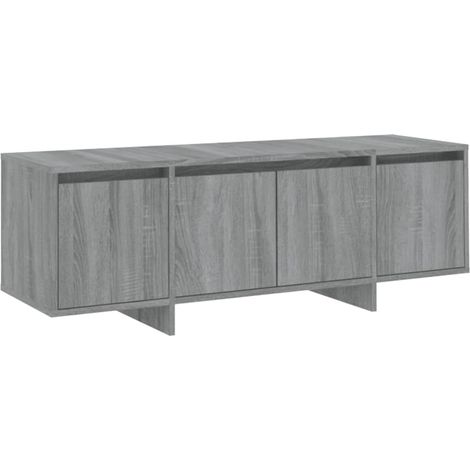 Meuble TV Sonoma gris 120x30x40,5 cm (1/5)