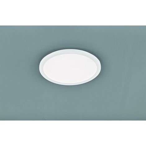 Plafonnier salle de bain Camillus blanc LED Ø40 IP44 (1/3)