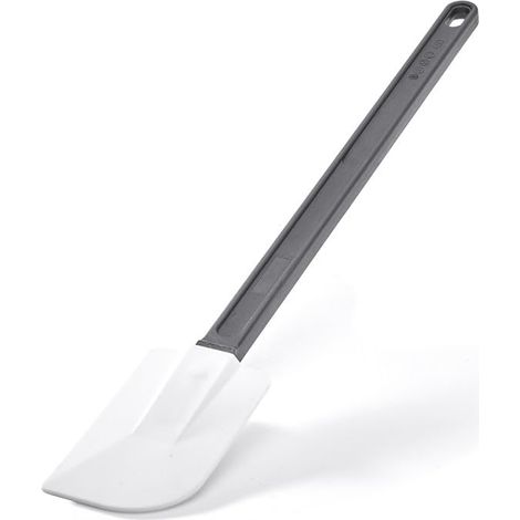 De Buyer - Spatola per alte temperature, lama in silicone, manico circa 40 cm