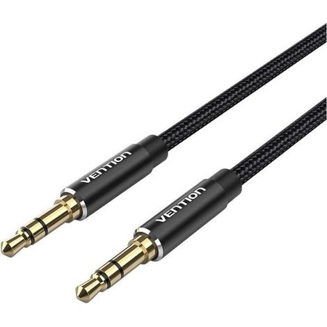 Stereo  cavo di prevenzione bawbi/ jack maschio 3,5 -- jack maschio 3,5/ 3m/ nero