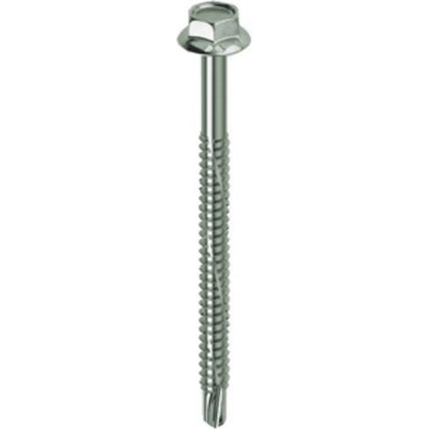 TIRAFONDO AUTOPERFORANTE TE 6,3X 60MM CHR KOVERVIT DX- MUSTAD- 100,0 pz