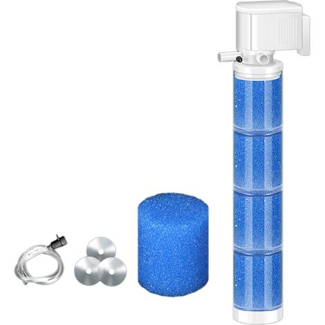 Pompe à air pour aquarium, filtre interne pour aquarium, pompe submersible pour filtration d'eau - AquaForge
