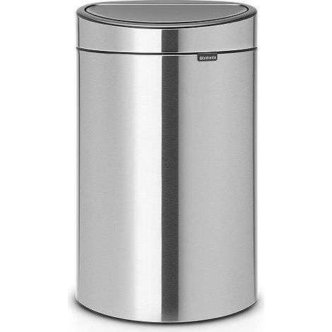 Brabantia Touch Bin New Pattumiera, 40 l, Inox Satinato (1/5)